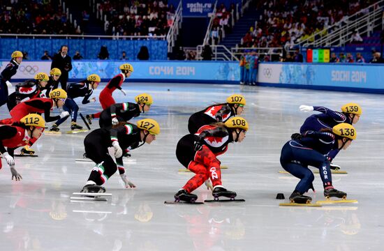2014 Winter Olympics. Short track speed skating. Women. Relay. Finals