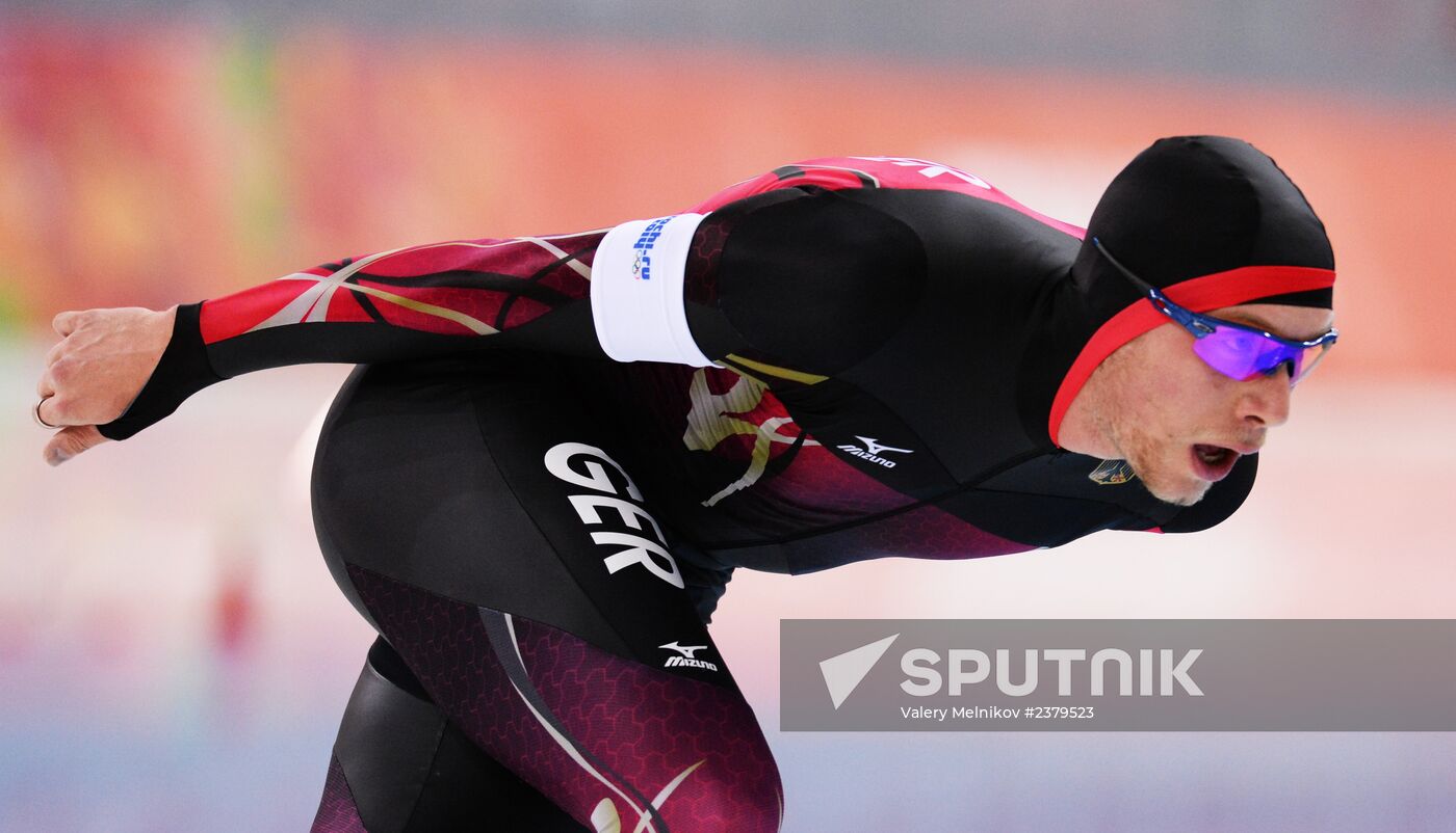 2014 Winter Olympics. Speed skating. Men. 10000m
