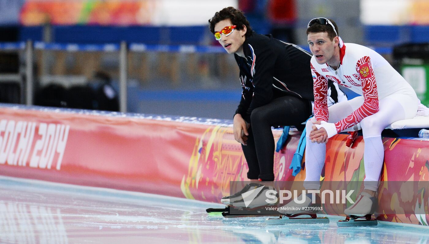 2014 Winter Olympics. Speed skating. Men. 10000m