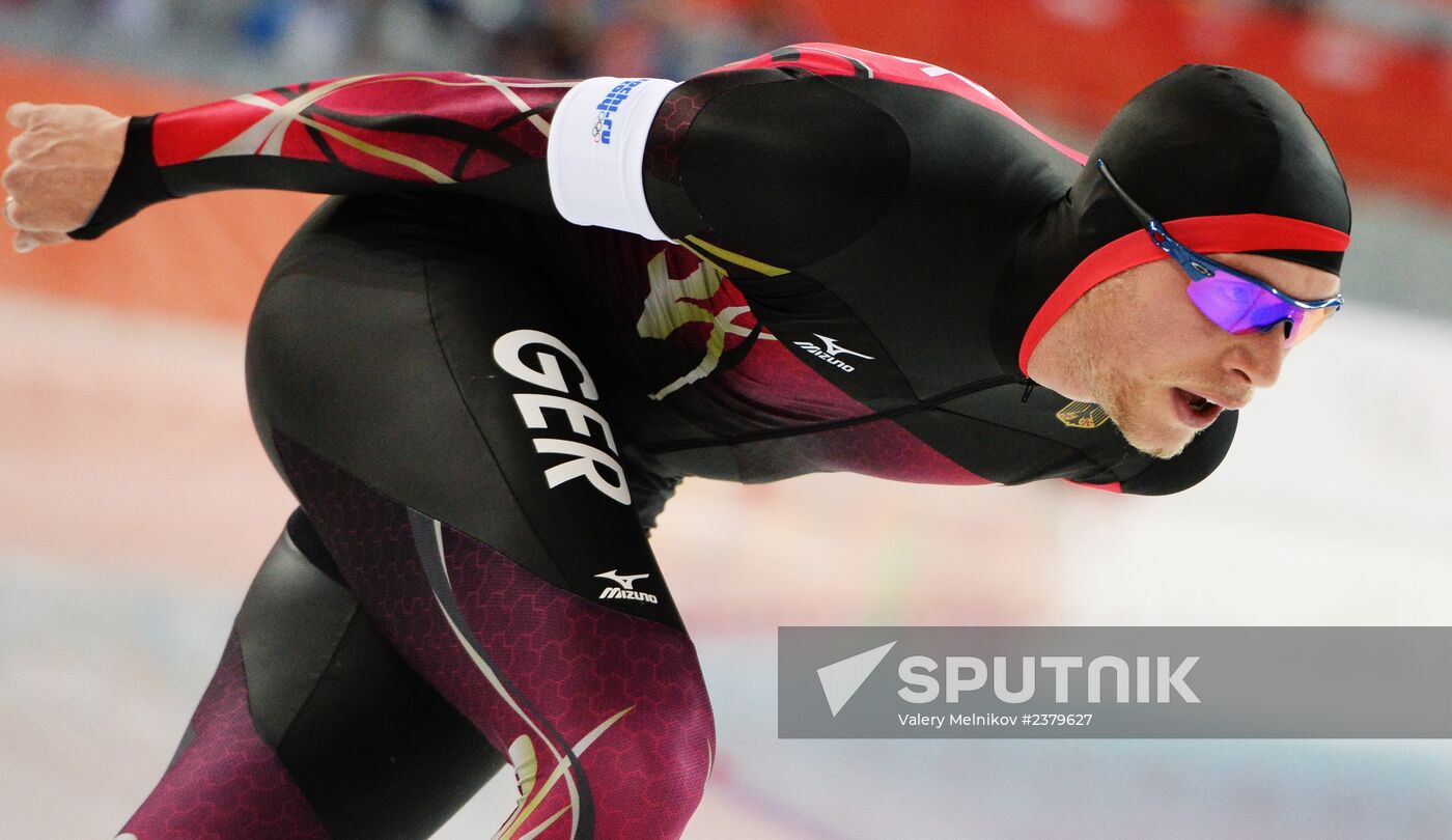 2014 Winter Olympics. Speed skating. Men. 10000m