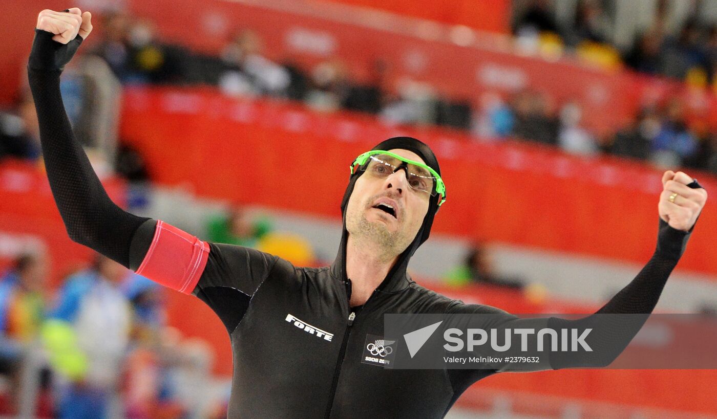 2014 Winter Olympics. Speed skating. Men. 10000m