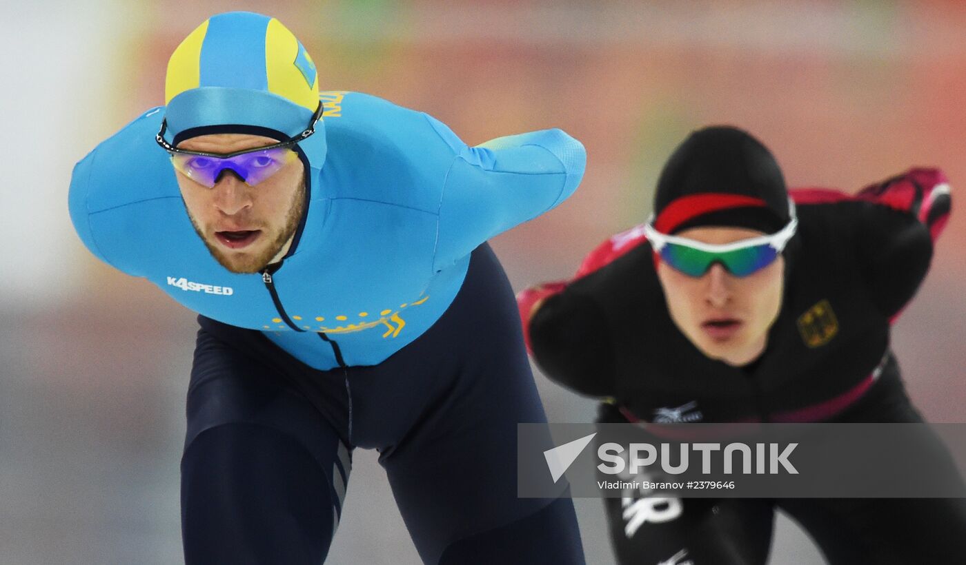 2014 Winter Olympics. Speed skating. Men. 10000m