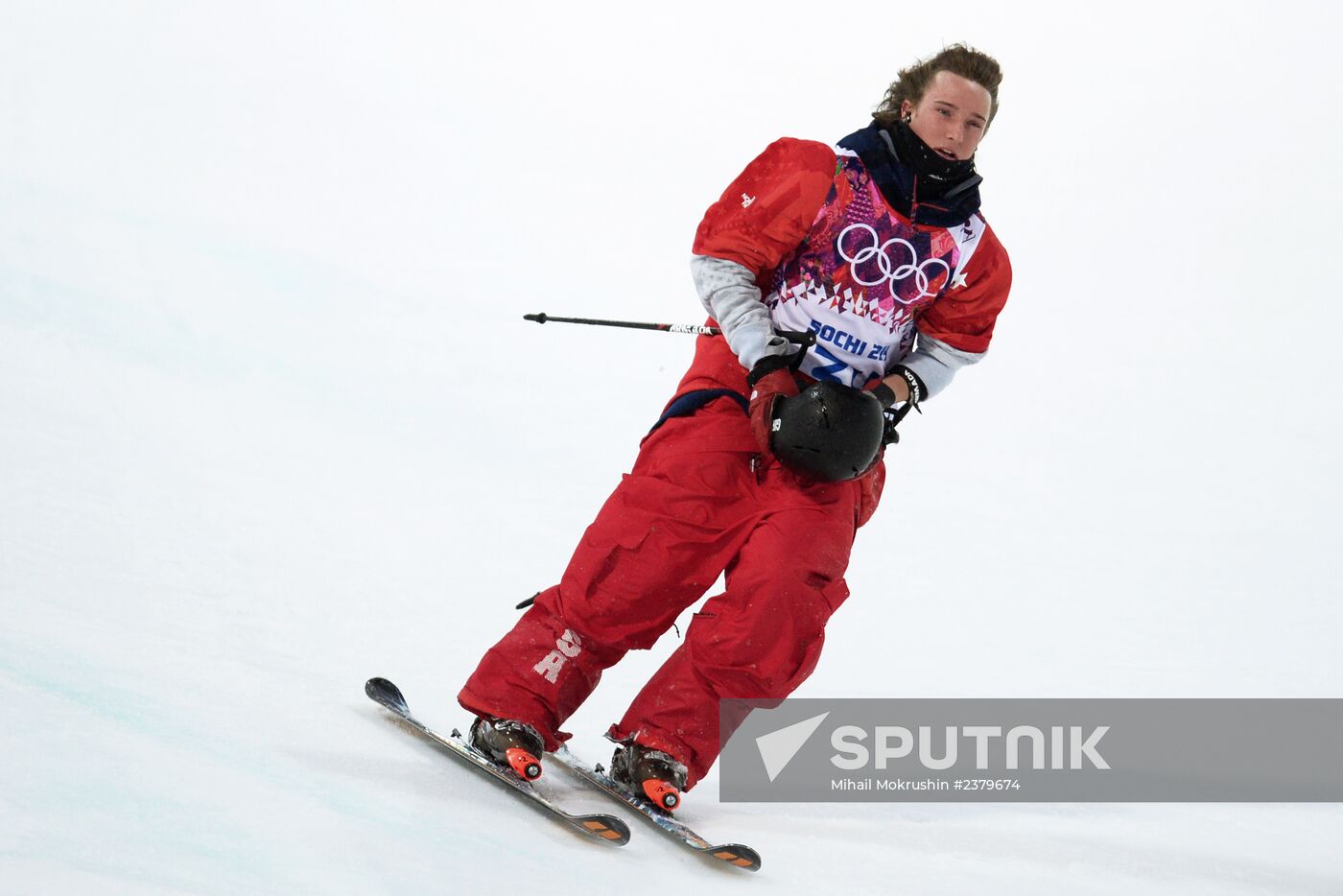 2014 Winter Olympics. Freestyle skiing. Men. Halfpipe