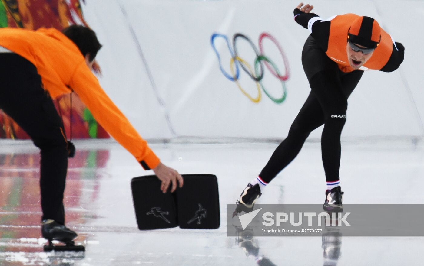 2014 Winter Olympics. Speed skating. Men. 10000m