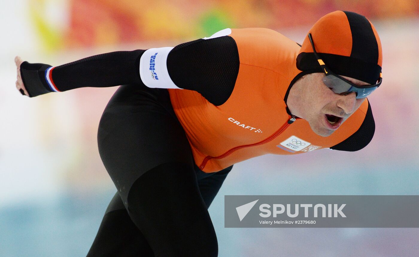 2014 Winter Olympics. Speed skating. Men. 10000m