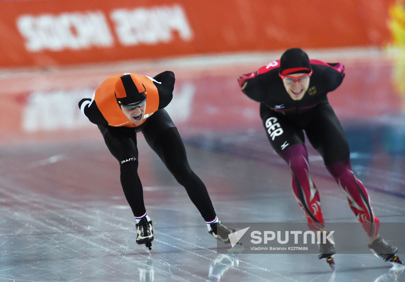 2014 Winter Olympics. Speed skating. Men. 10000m