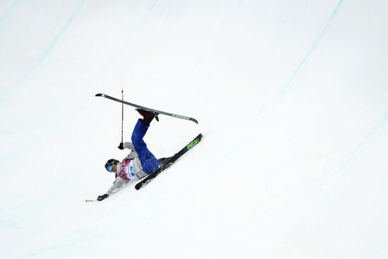 2014 Winter Olympics. Freestyle skiing. Men. Halfpipe