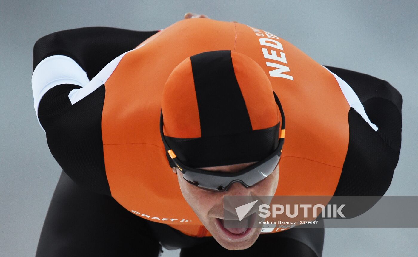 2014 Winter Olympics. Speed skating. Men. 10000m