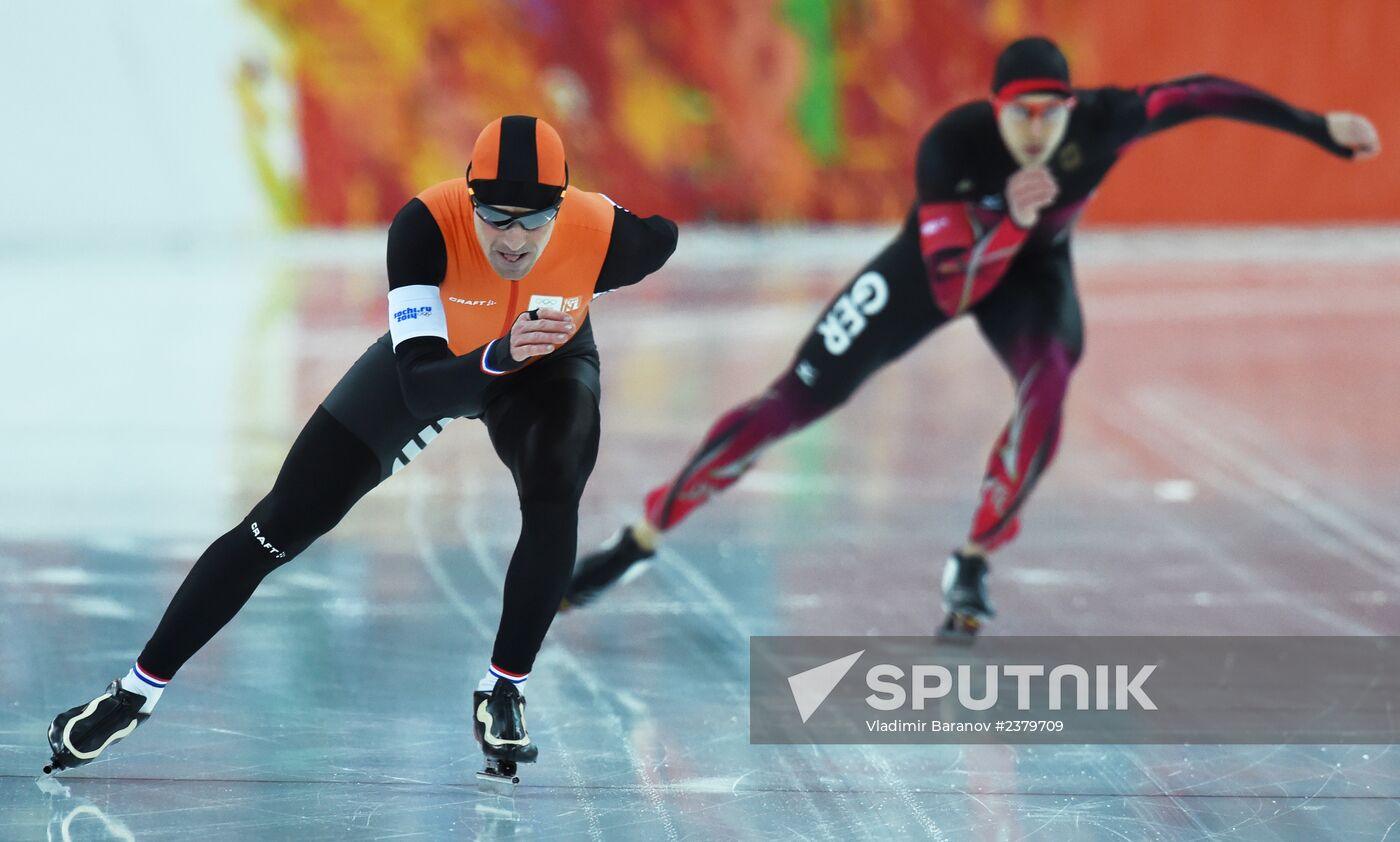 2014 Winter Olympics. Speed skating. Men. 10000m