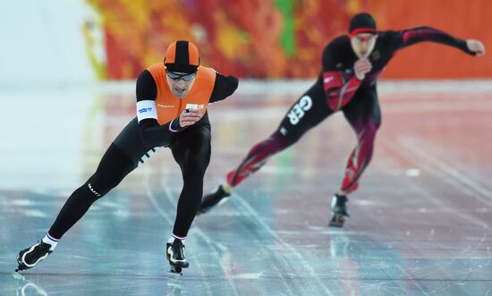 2014 Winter Olympics. Speed skating. Men. 10000m
