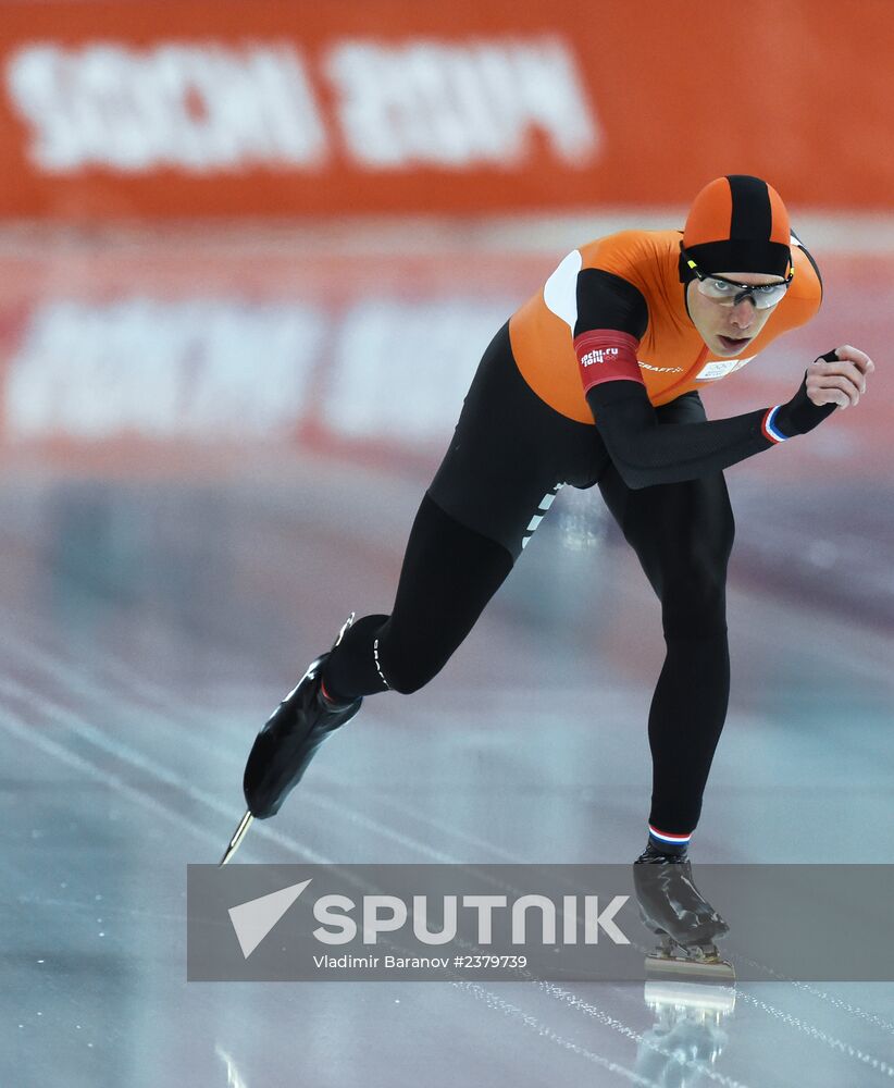 2014 Winter Olympics. Speed skating. Men. 10000m