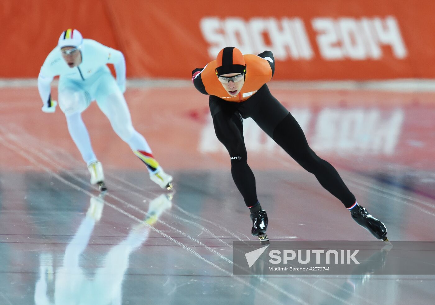 2014 Winter Olympics. Speed skating. Men. 10000m