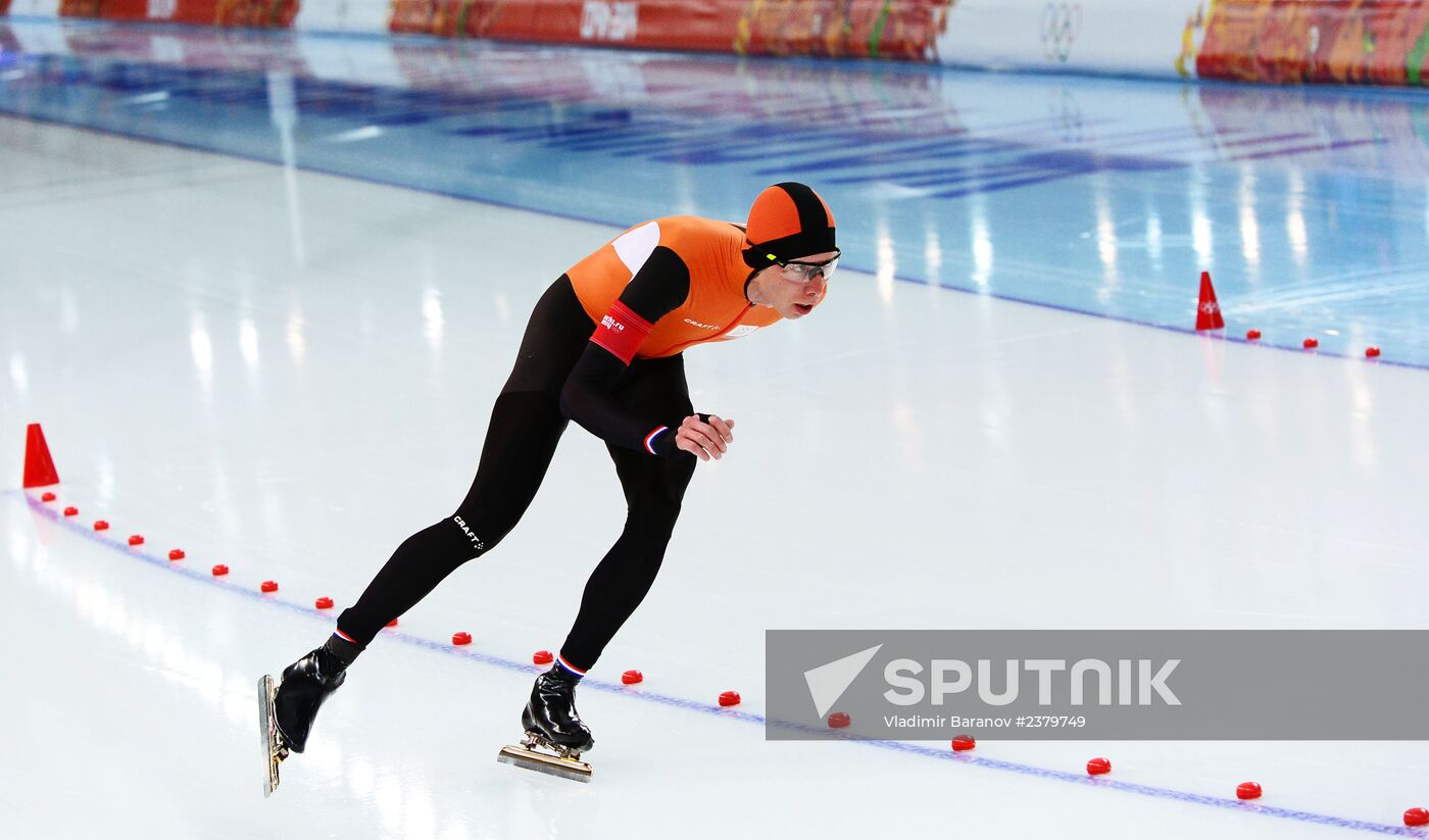 2014 Winter Olympics. Speed skating. Men. 10000m