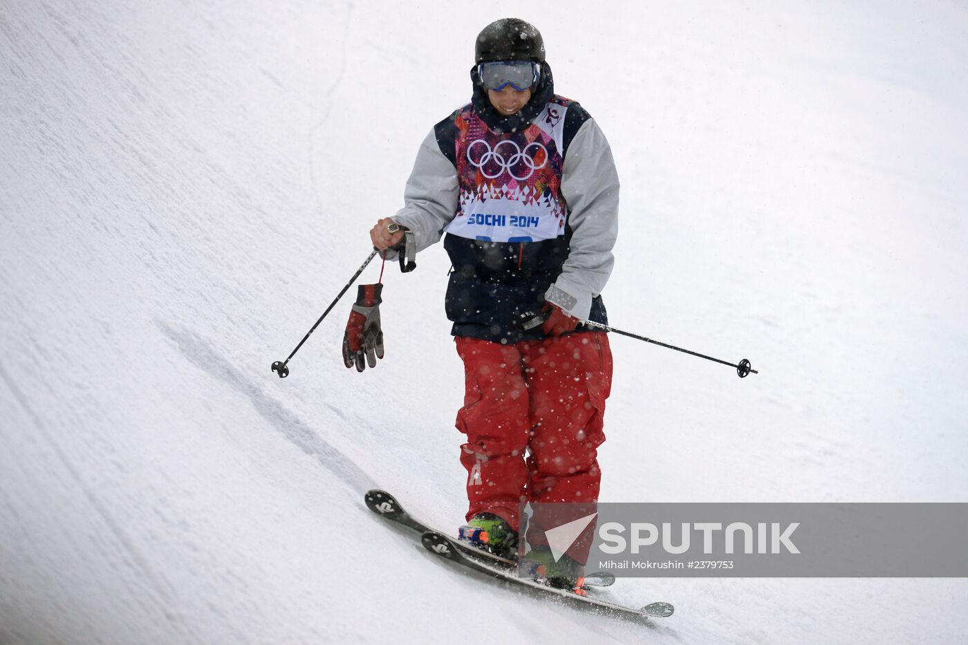 2014 Winter Olympics. Freestyle skiing. Men. Halfpipe