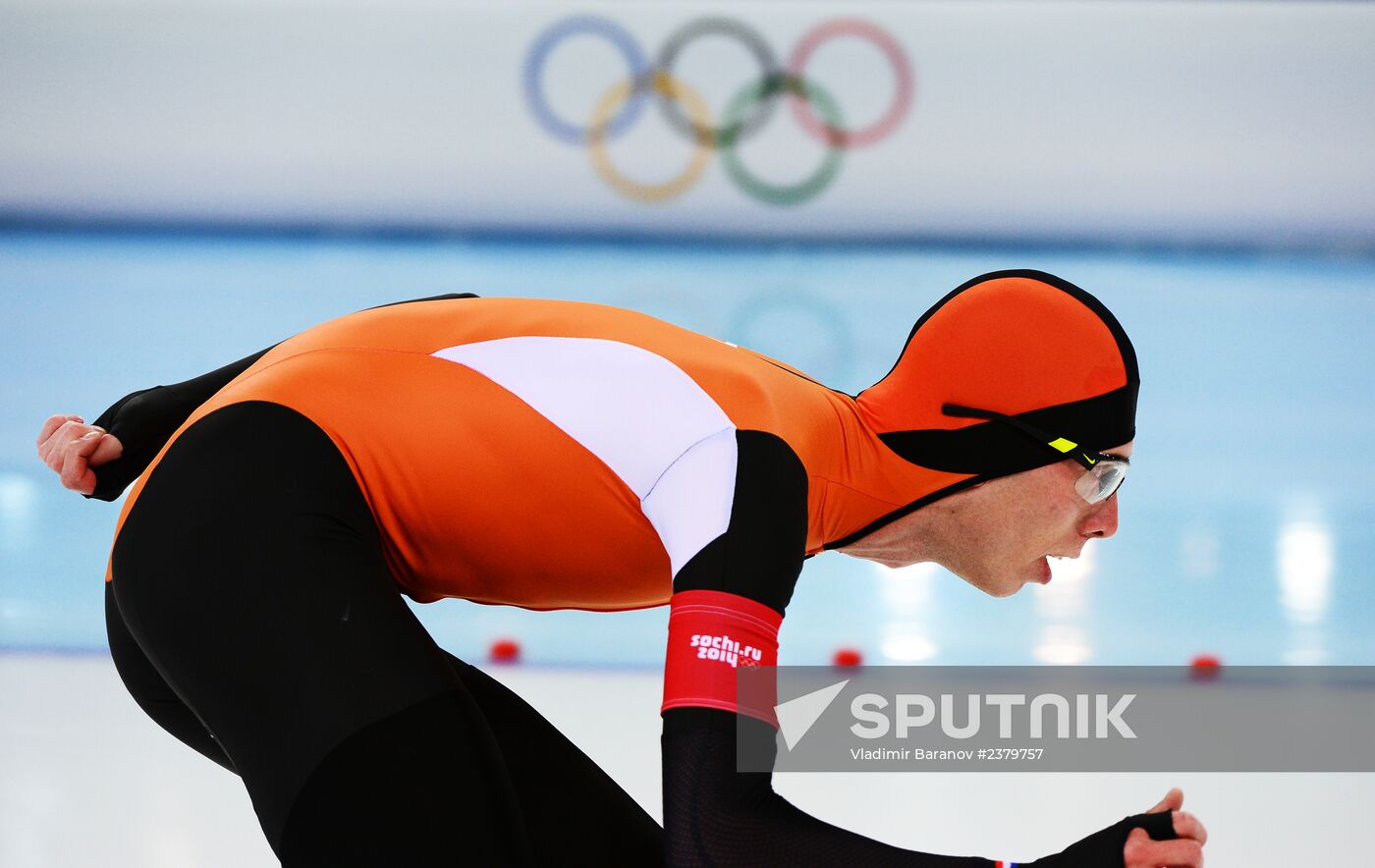 2014 Winter Olympics. Speed skating. Men. 10000m
