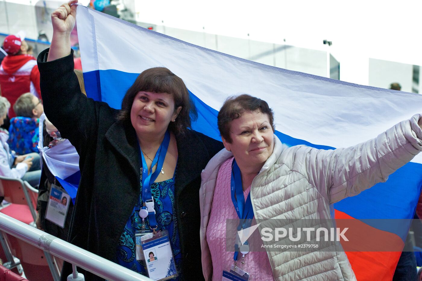 2014 Winter Olympics. Ice hockey. Men. Russia vs. Norway