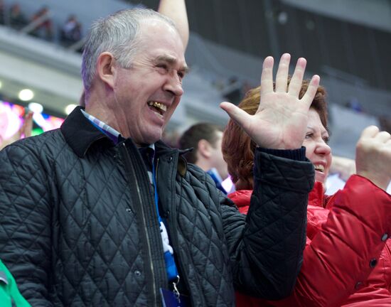 2014 Winter Olympics. Ice hockey. Men. Russia vs. Norway