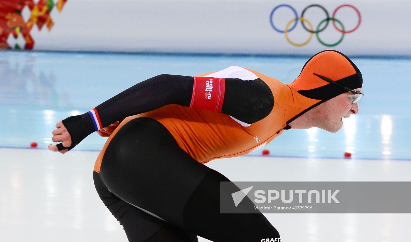 2014 Winter Olympics. Speed skating. Men. 10000m