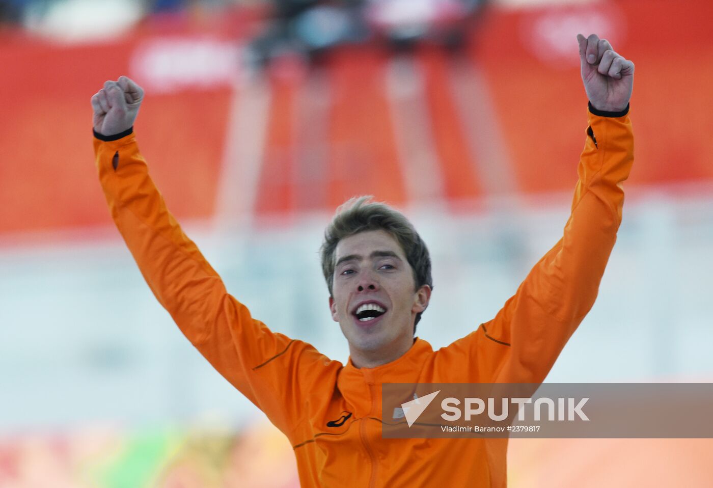 2014 Winter Olympics. Speed skating. Men. 10000m