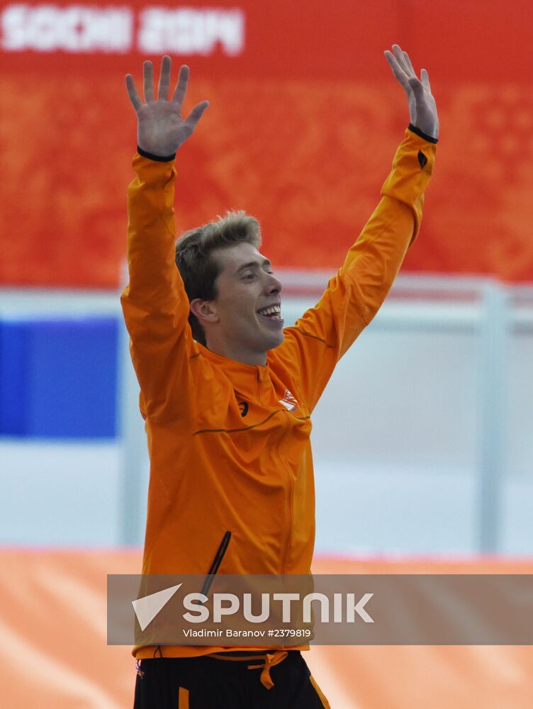 2014 Winter Olympics. Speed skating. Men. 10000m