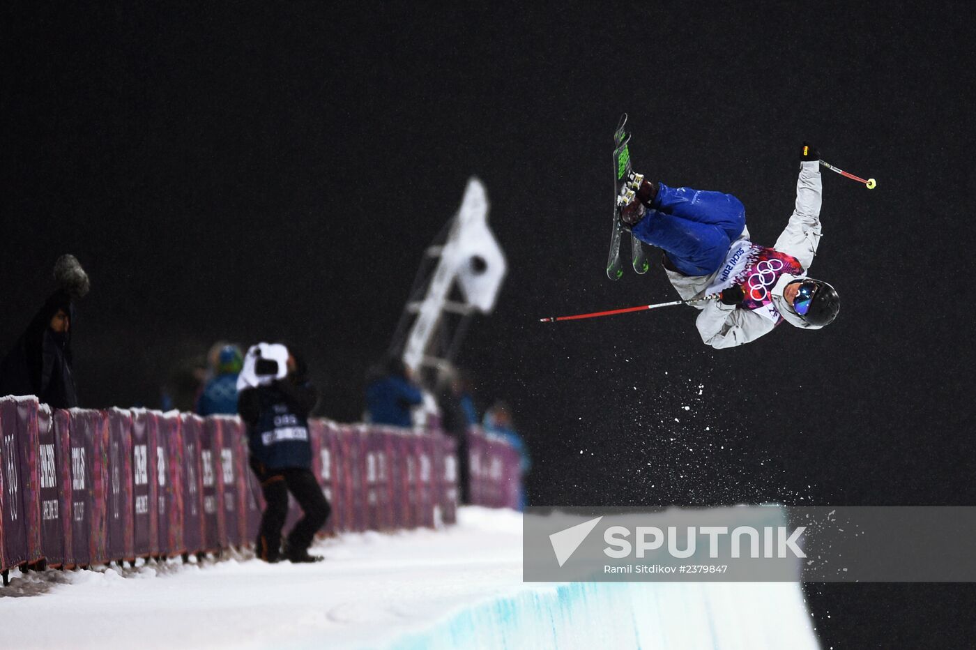 2014 Winter Olympics. Freestyle skiing. Men. Halfpipe