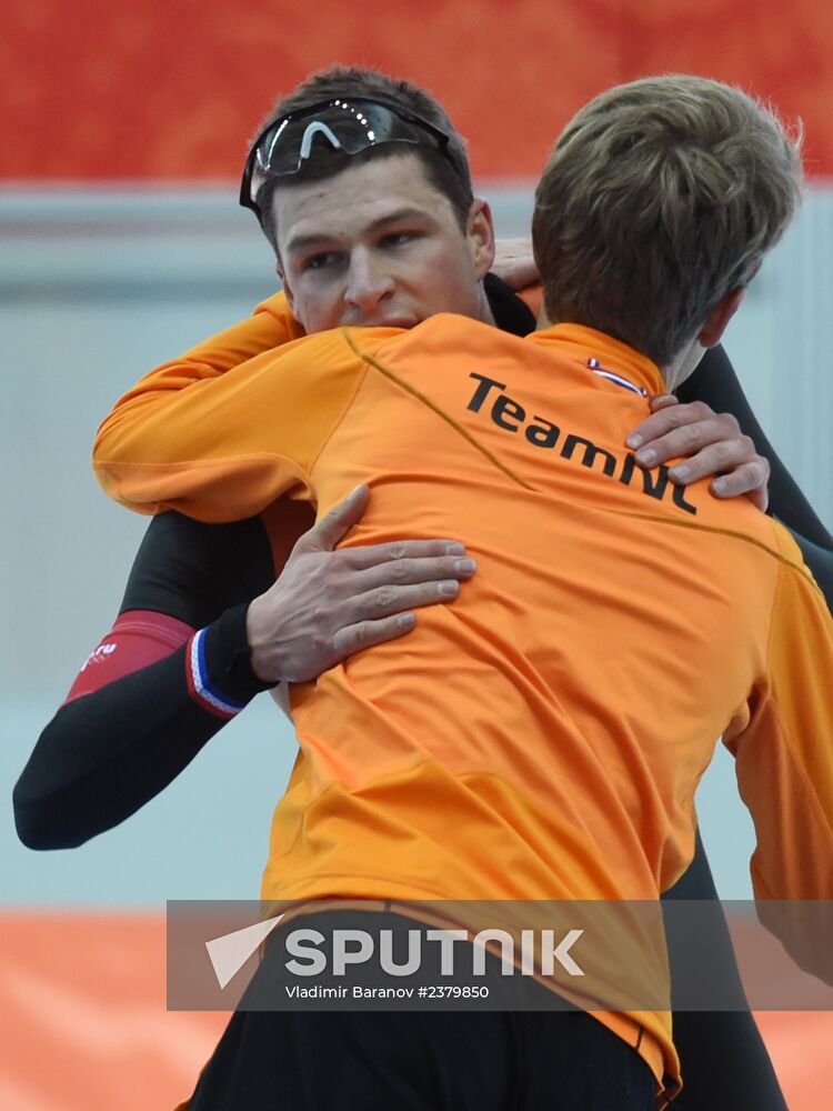 2014 Winter Olympics. Speed skating. Men. 10000m