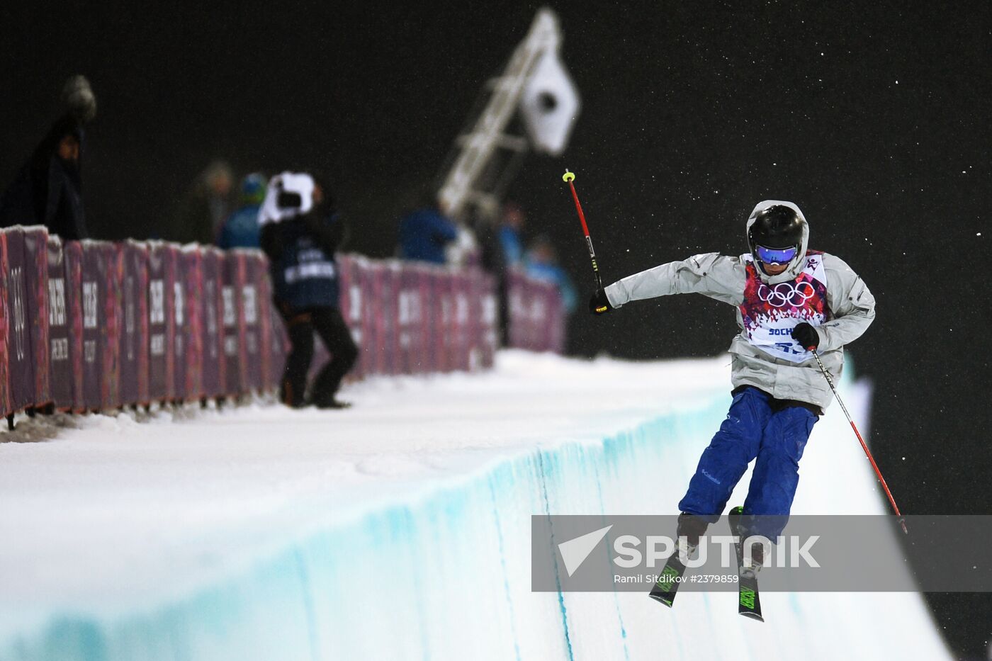 2014 Winter Olympics. Freestyle skiing. Men. Halfpipe