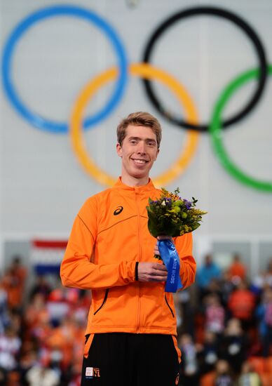 2014 Winter Olympics. Speed skating. Men. 10000m