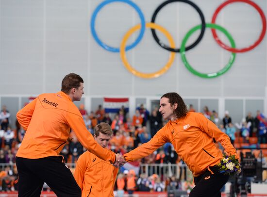 2014 Winter Olympics. Speed skating. Men. 10000m