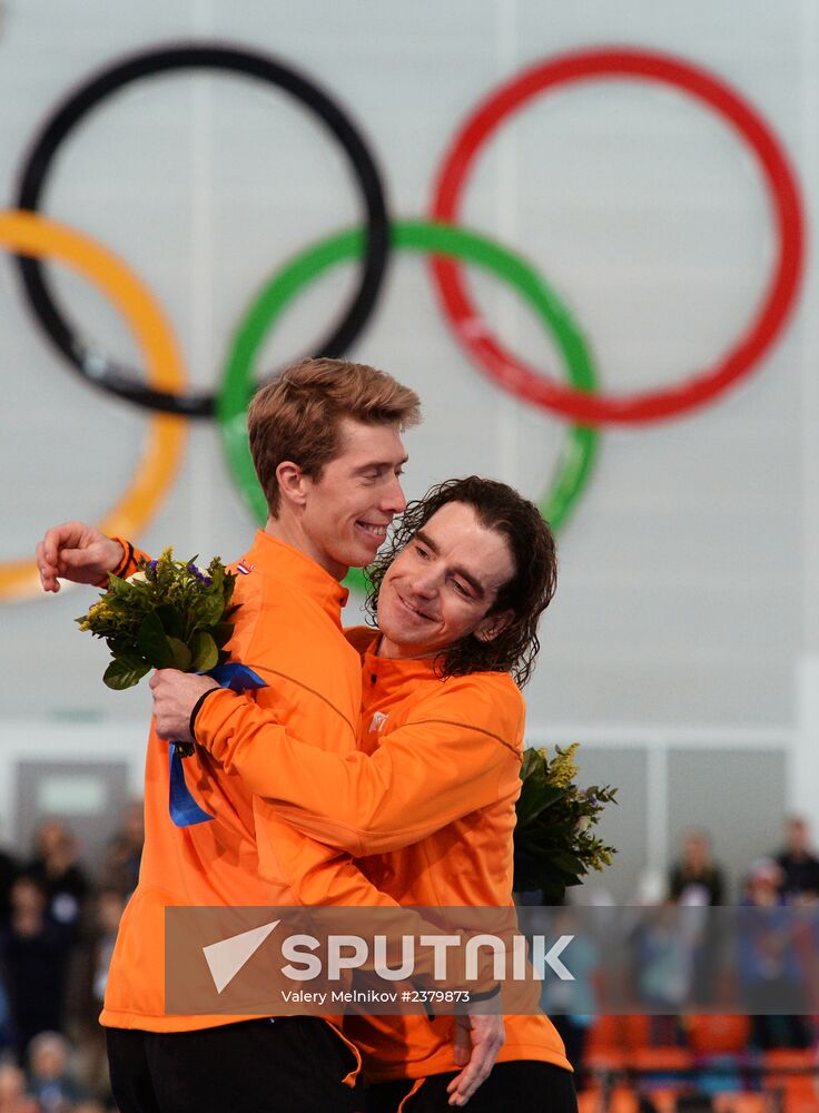 2014 Winter Olympics. Speed skating. Men. 10000m