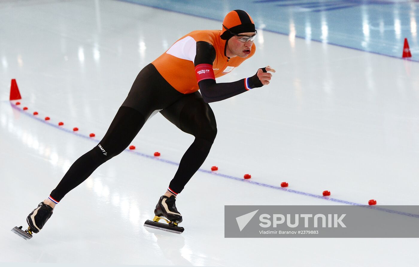 2014 Winter Olympics. Speed skating. Men. 10000m