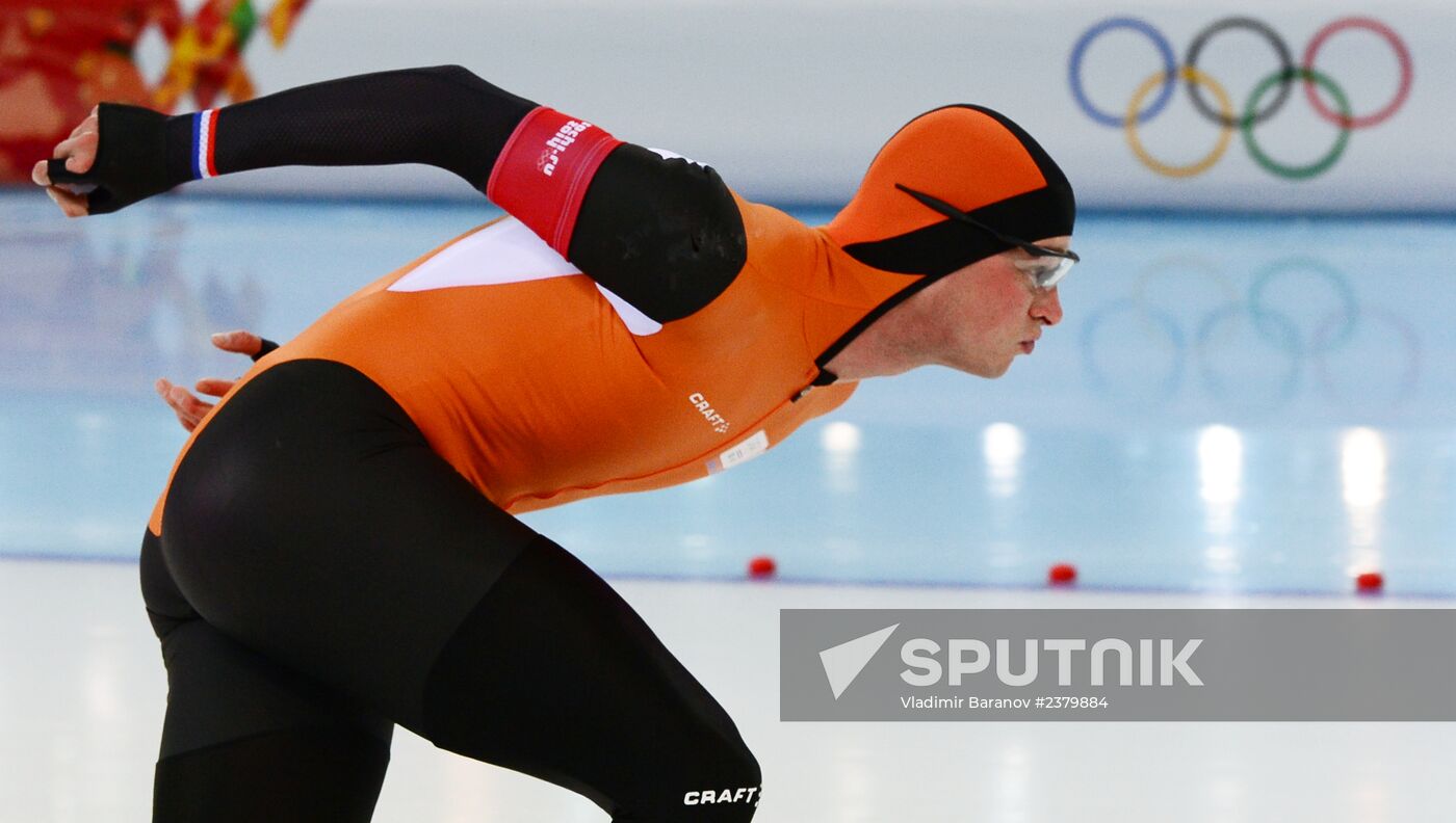 2014 Winter Olympics. Speed skating. Men. 10000m