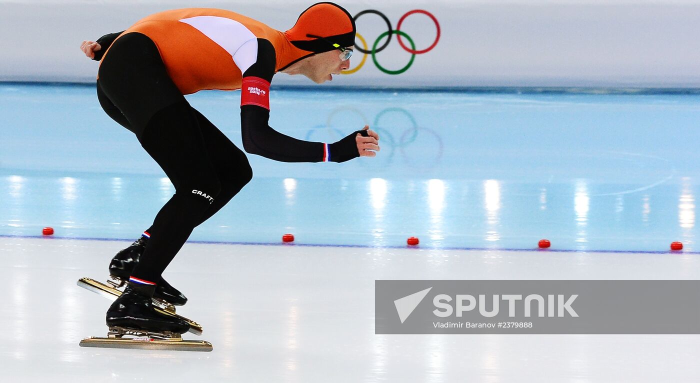 2014 Winter Olympics. Speed skating. Men. 10000m