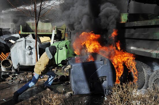 Escalation of tensions in Ukraine