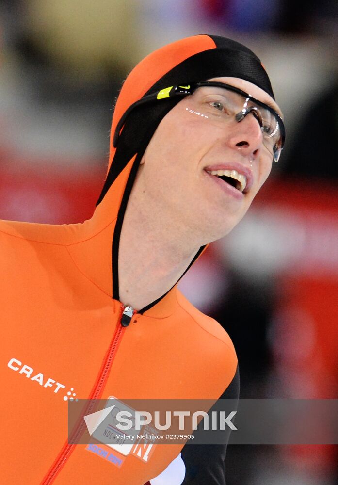 2014 Winter Olympics. Speed skating. Men. 10000m