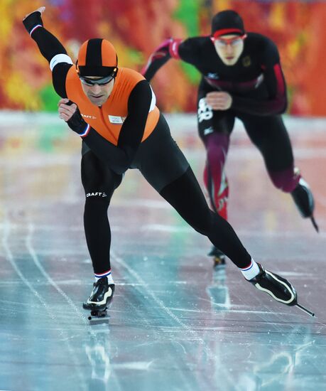 2014 Winter Olympics. Speed skating. Men. 10000m