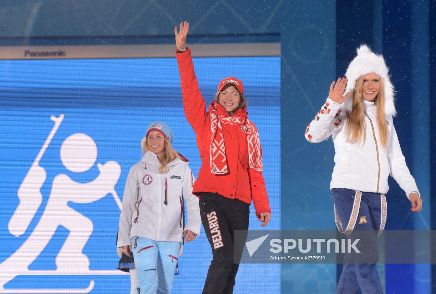 2014 Winter Olympics. Medal ceremonies. Day Eleven