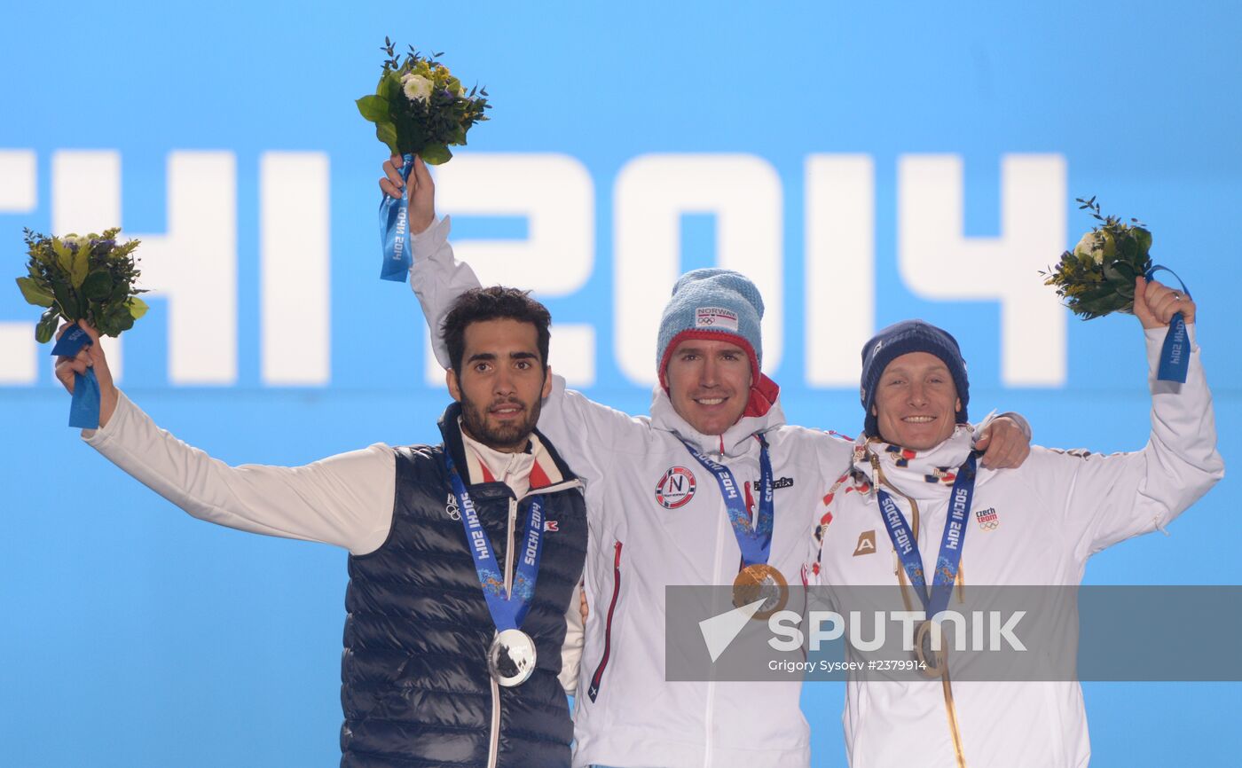 2014 Winter Olympics. Medal ceremonies. Day Eleven