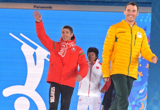 2014 Winter Olympics. Medal ceremonies. Day Eleven