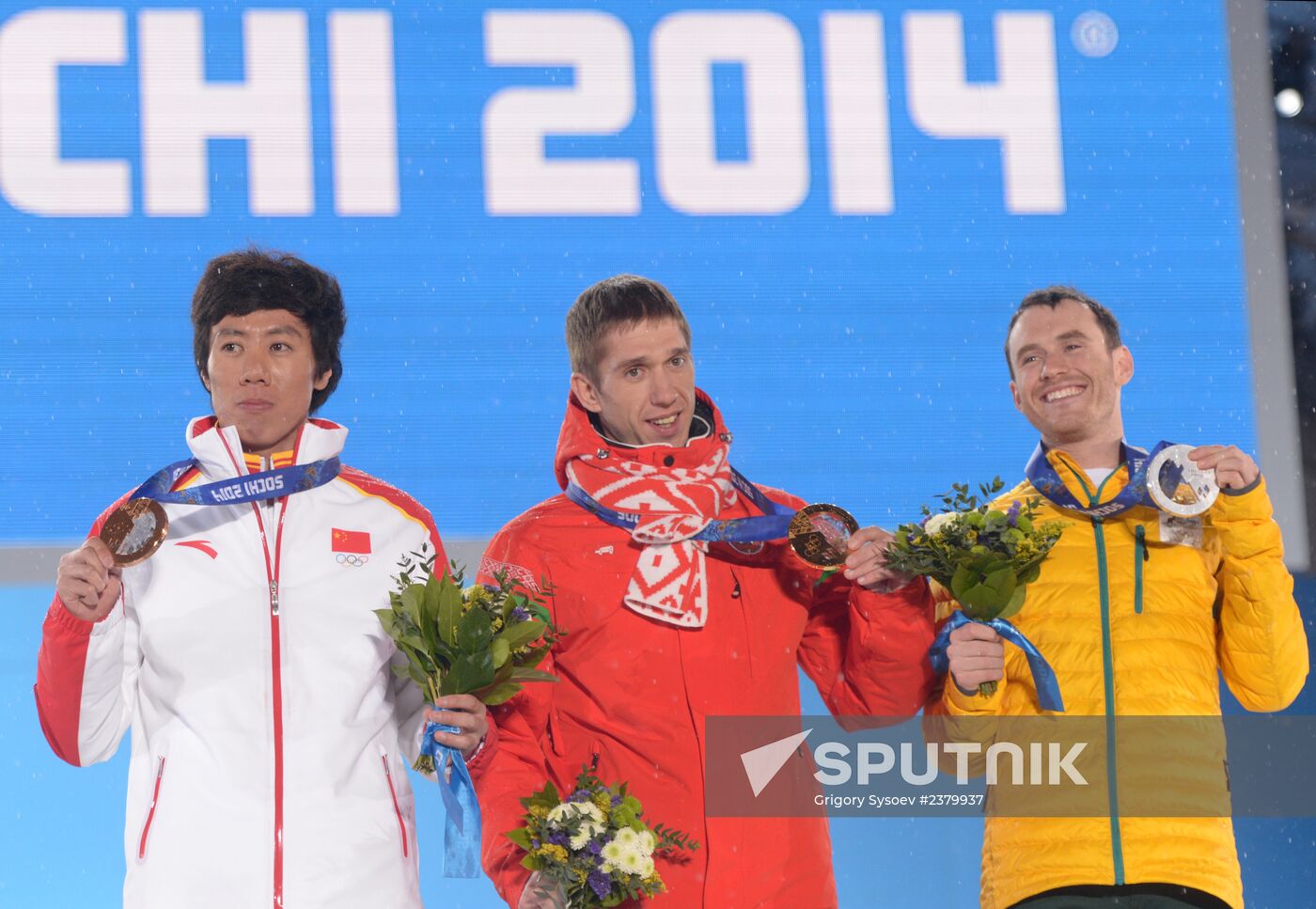 2014 Winter Olympics. Medal ceremonies. Day Eleven