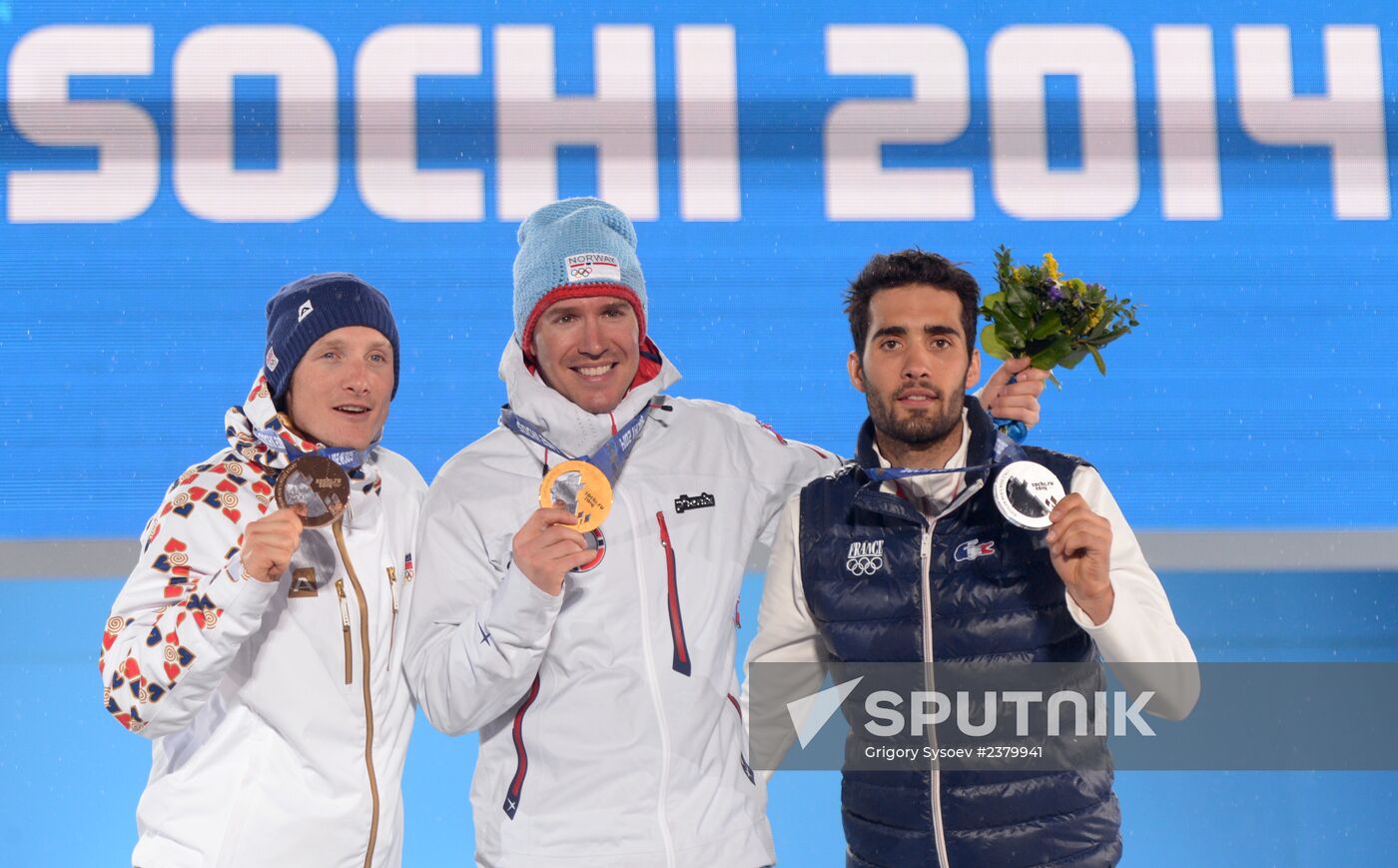 2014 Winter Olympics. Medal ceremonies. Day Eleven