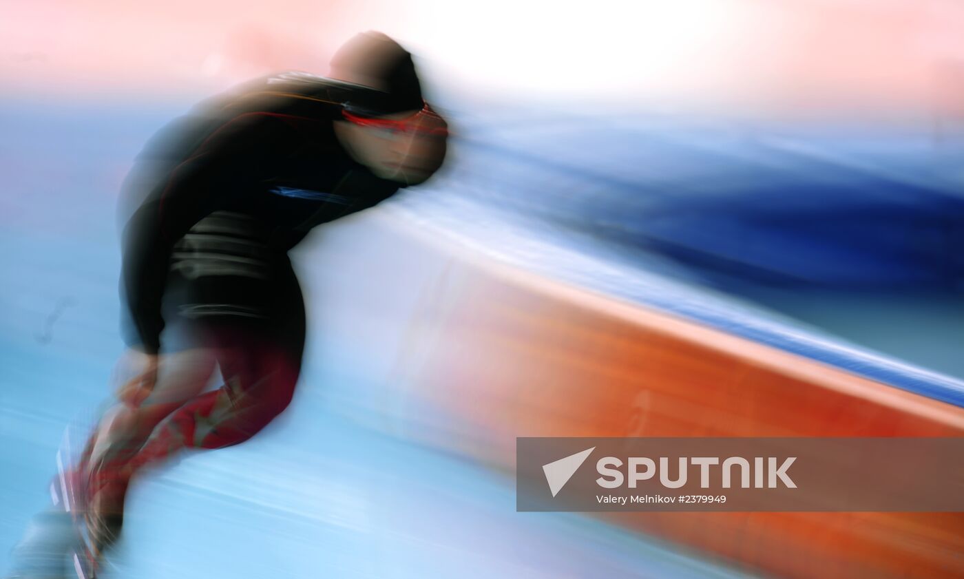 2014 Winter Olympics. Speed skating. Men. 10000m