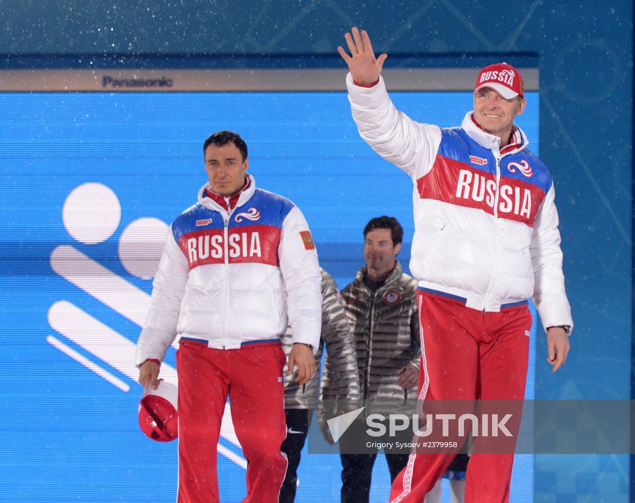 2014 Winter Olympics. Award ceremony. Day Eleven