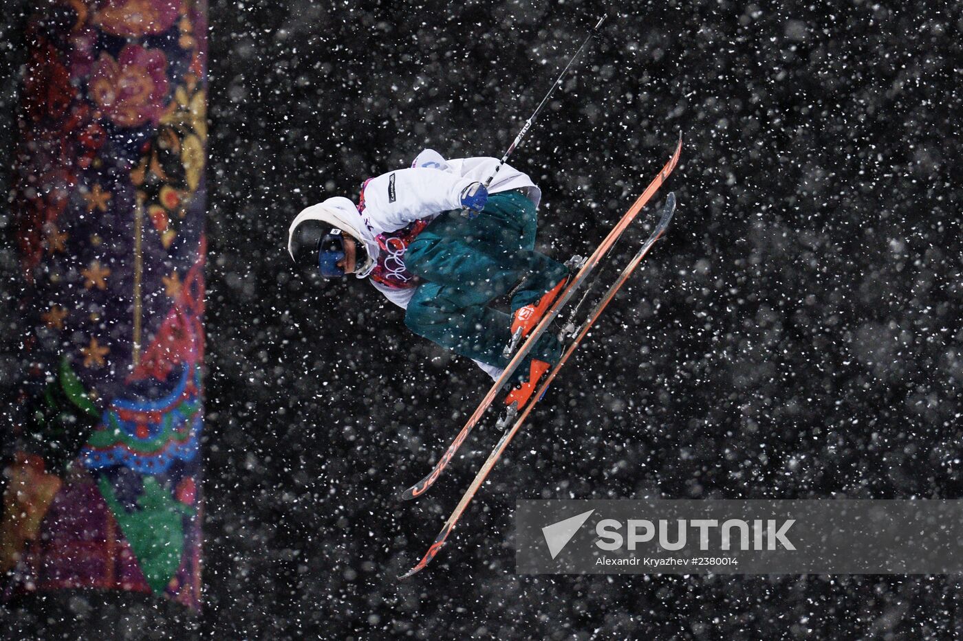 2014 Winter Olympics. Freestyle skiing. Men. Halfpipe