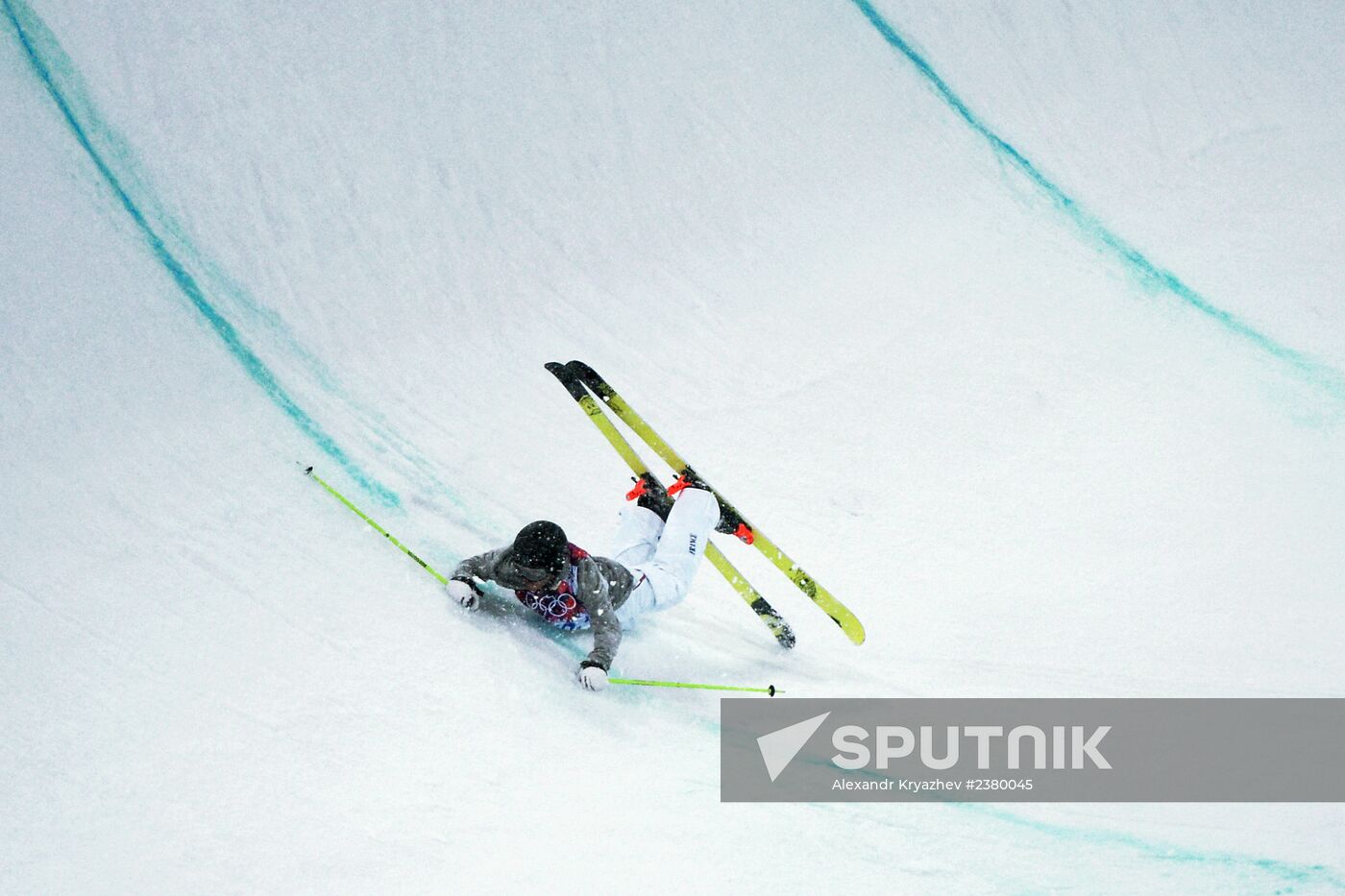 2014 Winter Olympics. Freestyle skiing. Men. Halfpipe