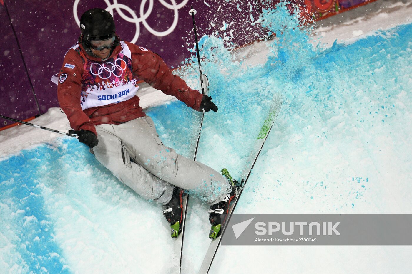 2014 Winter Olympics. Freestyle skiing. Men. Halfpipe