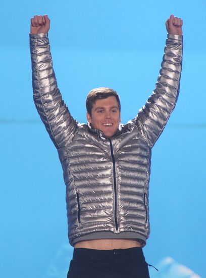 2014 Winter Olympics. Award ceremony. Day Eleven