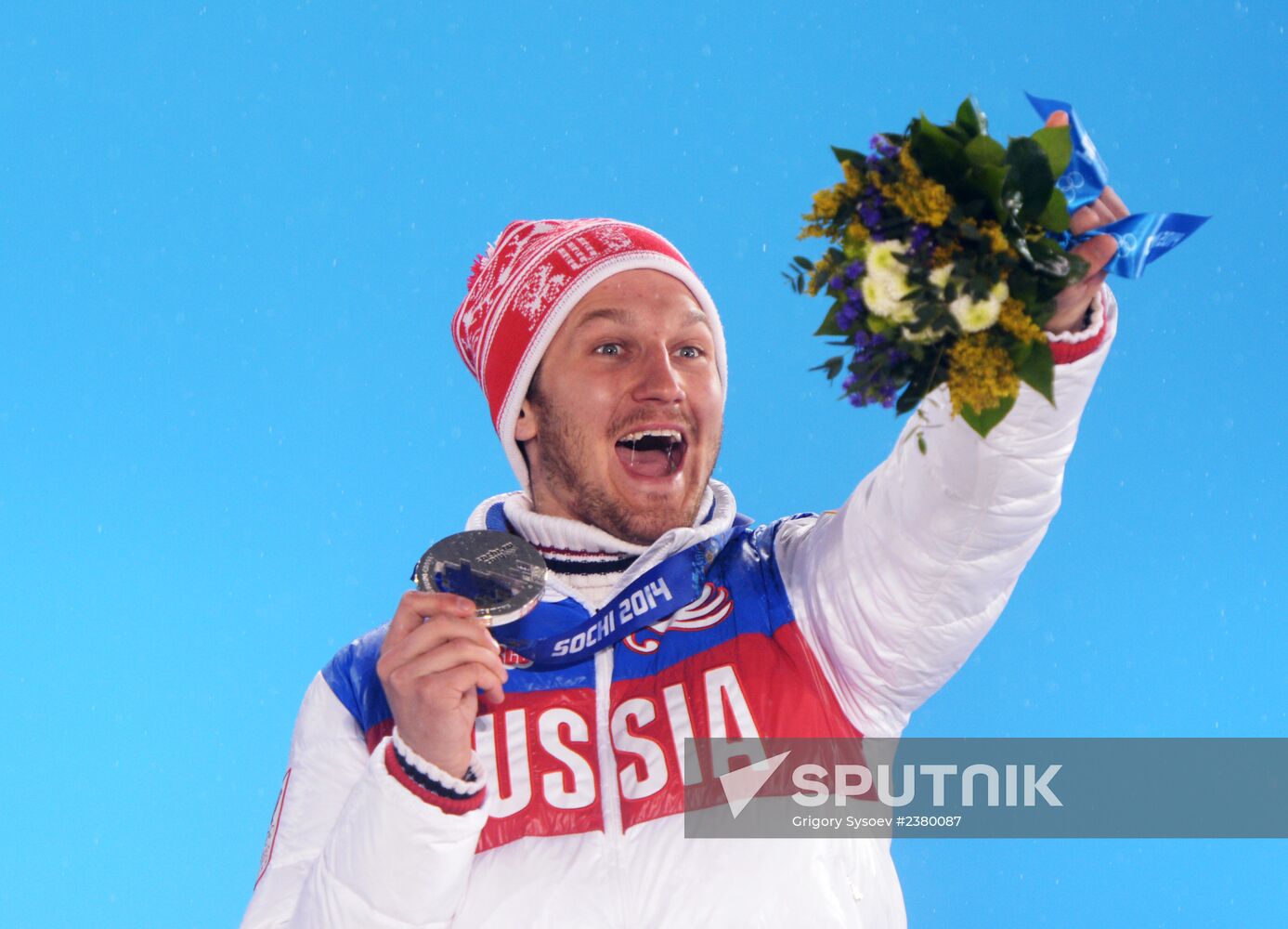 2014 Winter Olympics. Award ceremony. Day Eleven