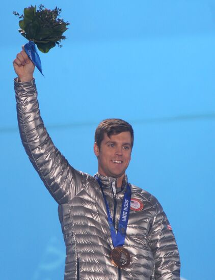 2014 Winter Olympics. Award ceremony. Day Eleven