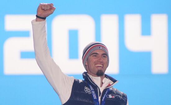 2014 Winter Olympics. Award ceremony. Day Eleven